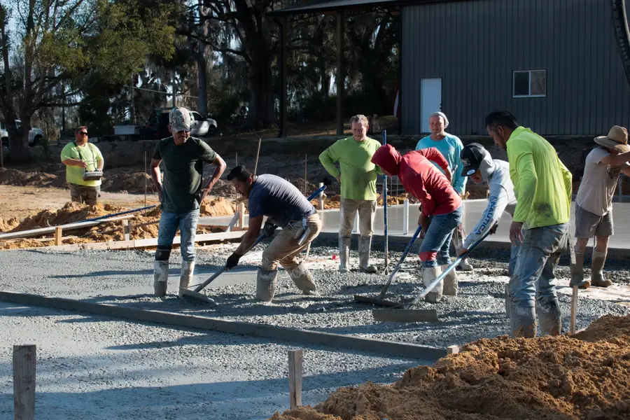 Pasco Country Custom concrete driveway
